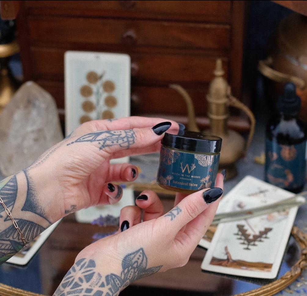 All Natural Botanical Body Salve- Witch In The Woods