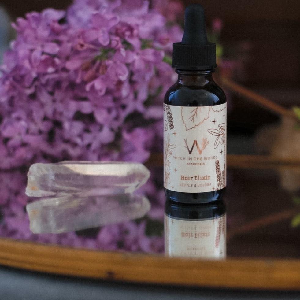 Organic Herbal Hair Elixir- Witch In The Woods