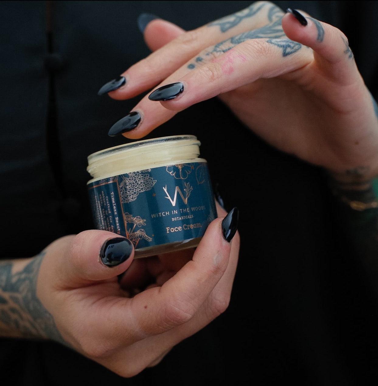 All Natural Organic Face Cream- Witch In The Woods