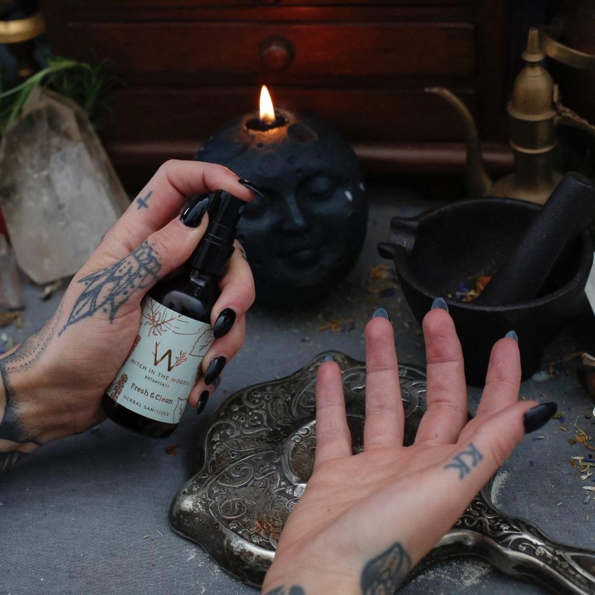All Natural Hand Sanitizer- Witch In The Woods