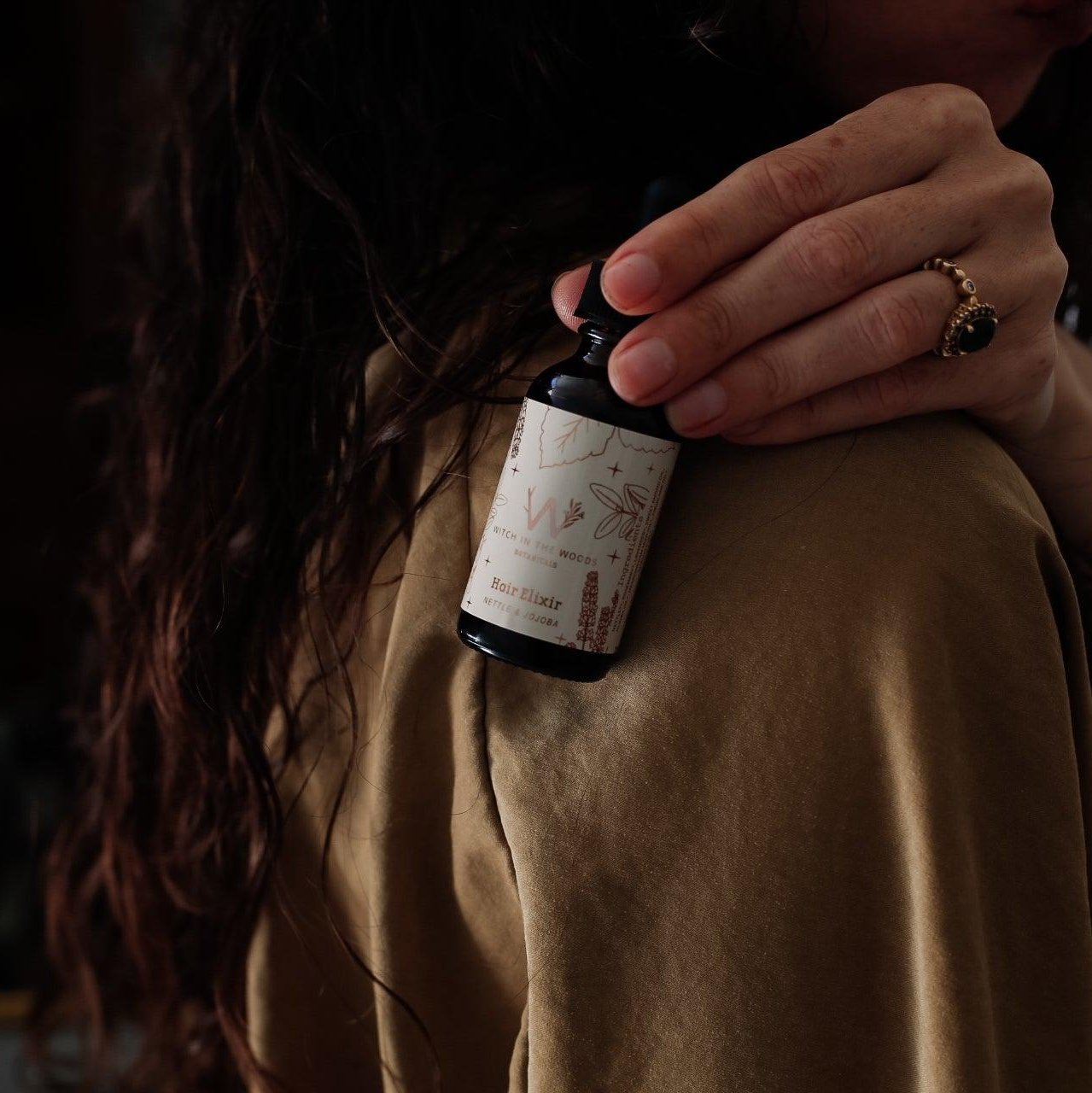 Organic Herbal Hair Elixir- Witch In The Woods