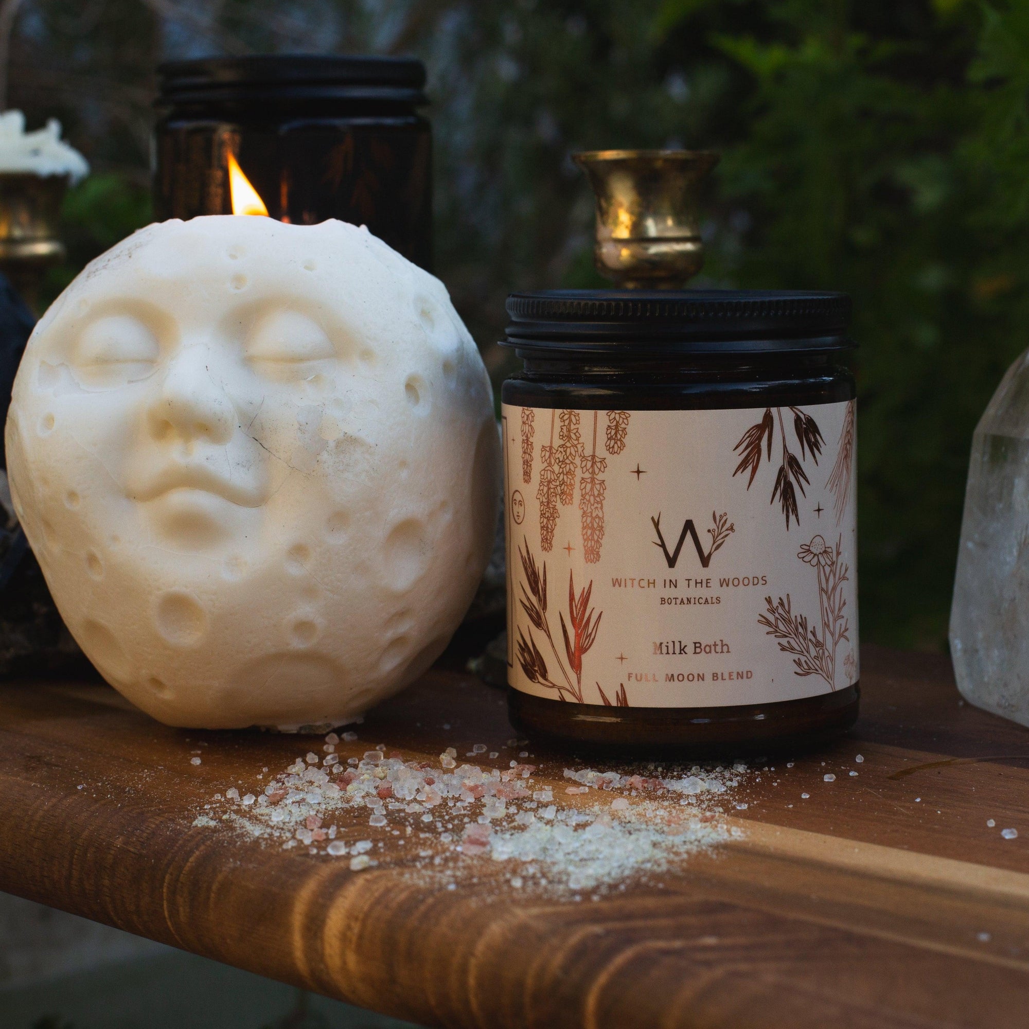 Organic Botanical Milk Bath- Witch In The Woods