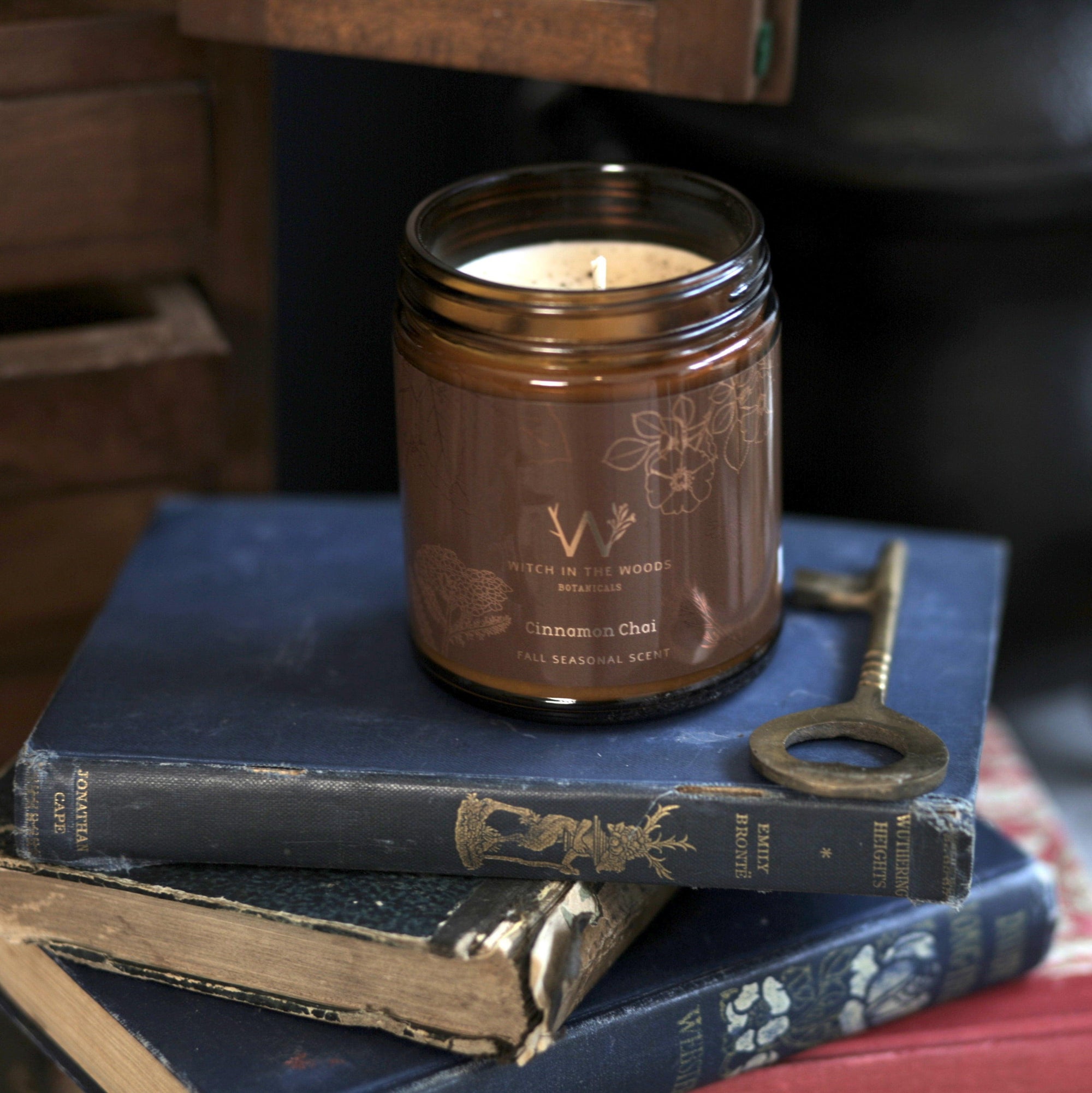 Organic Herbal Candle- Witch In The Woods