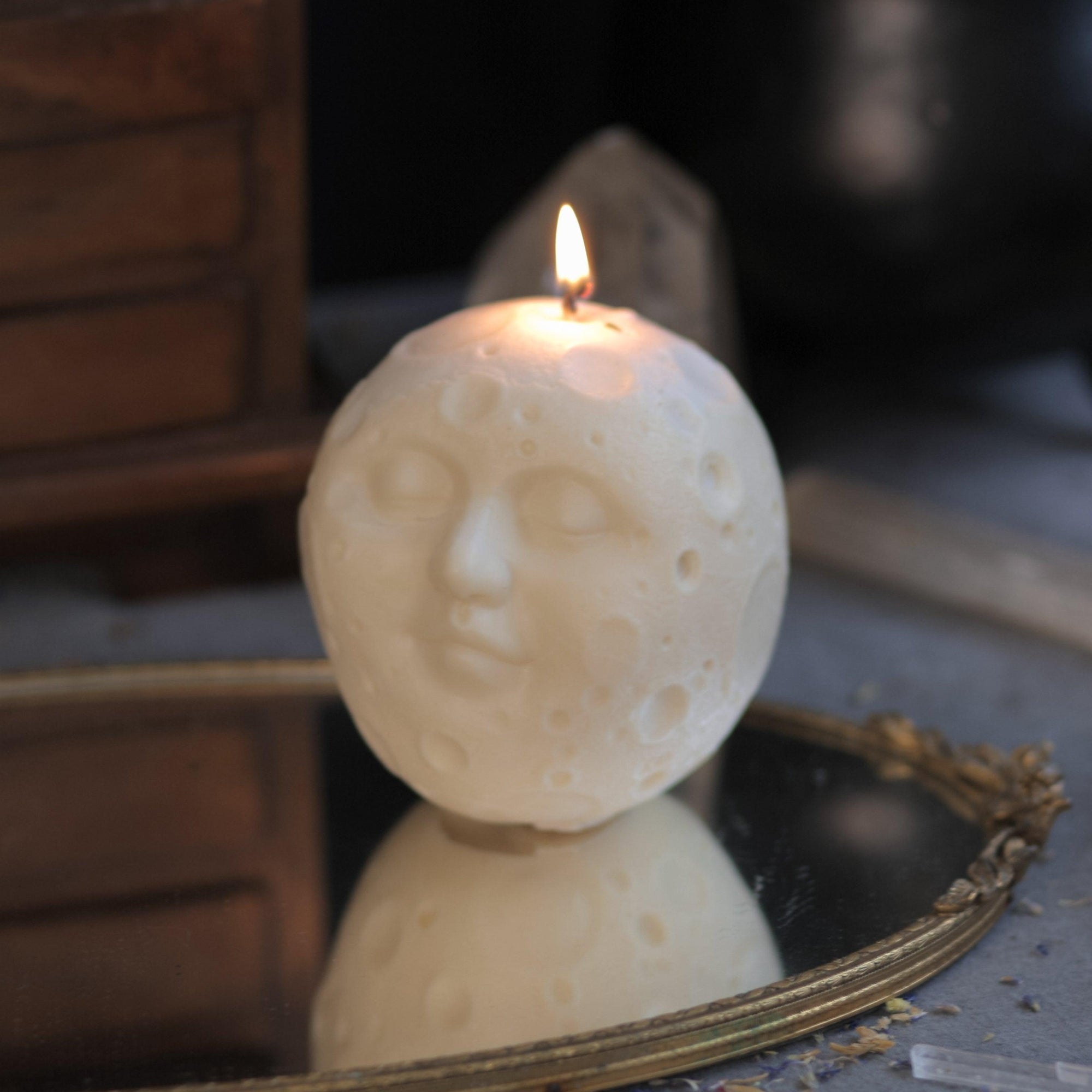 Full Moon Candle - Witch in the Woods Botanicals