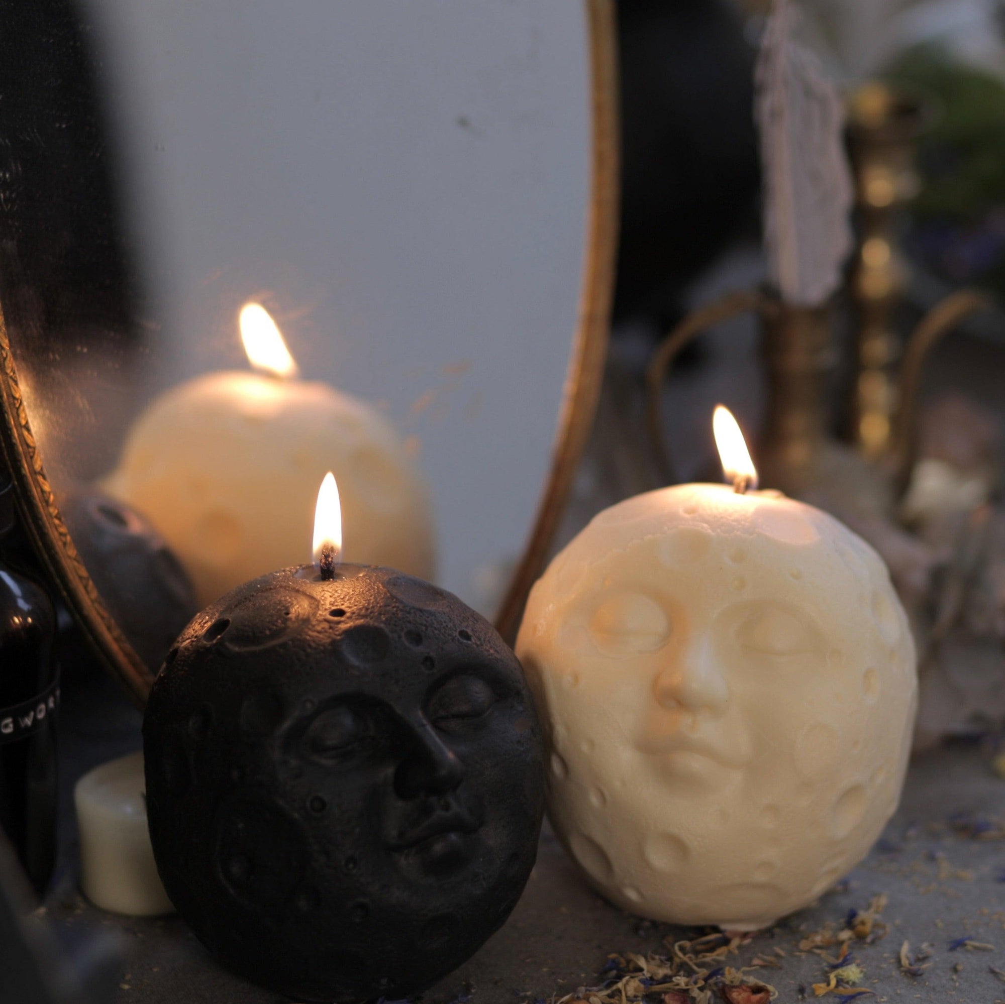 Full Moon Candle - Witch in the Woods Botanicals