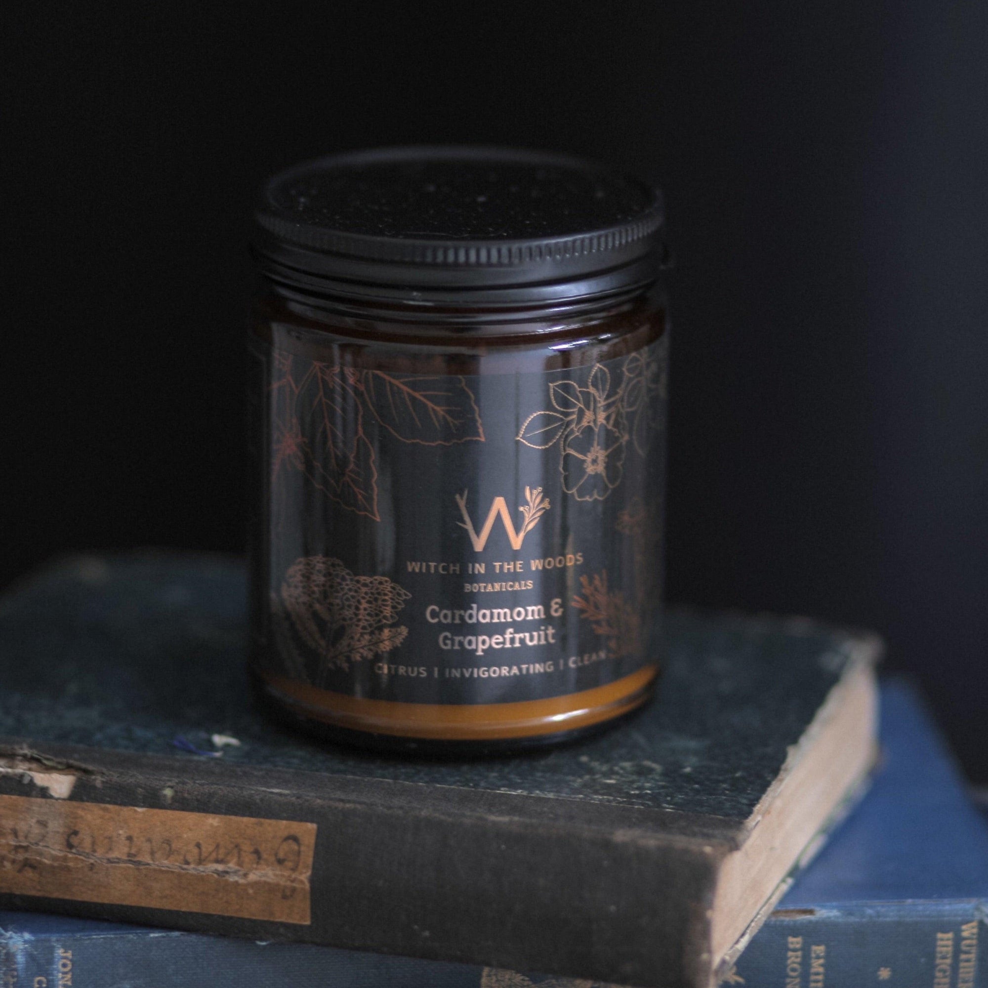 Organic Botanical Candle- Witch In The Woods