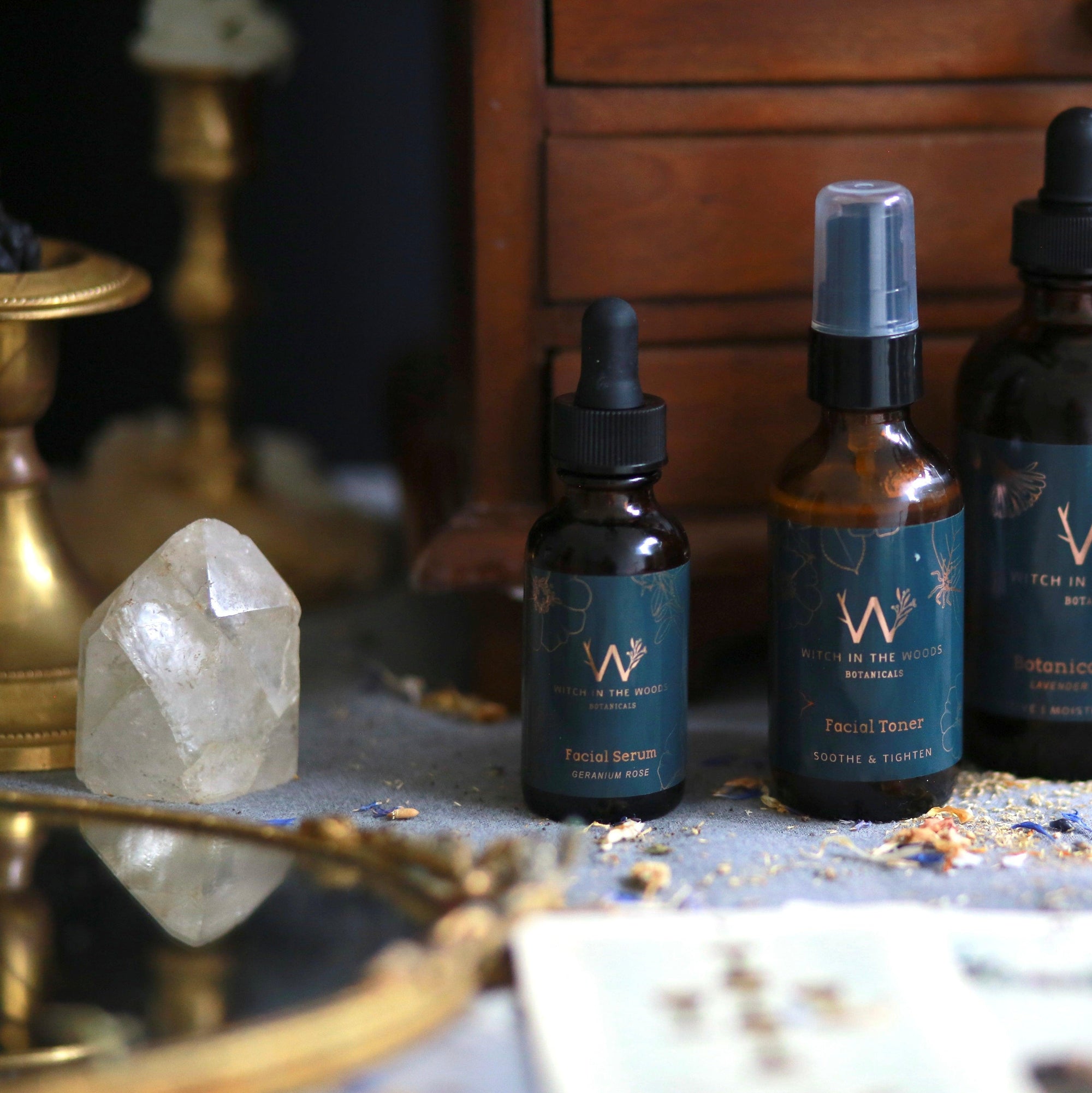 Organic Botanical face serum- Witch In The Woods