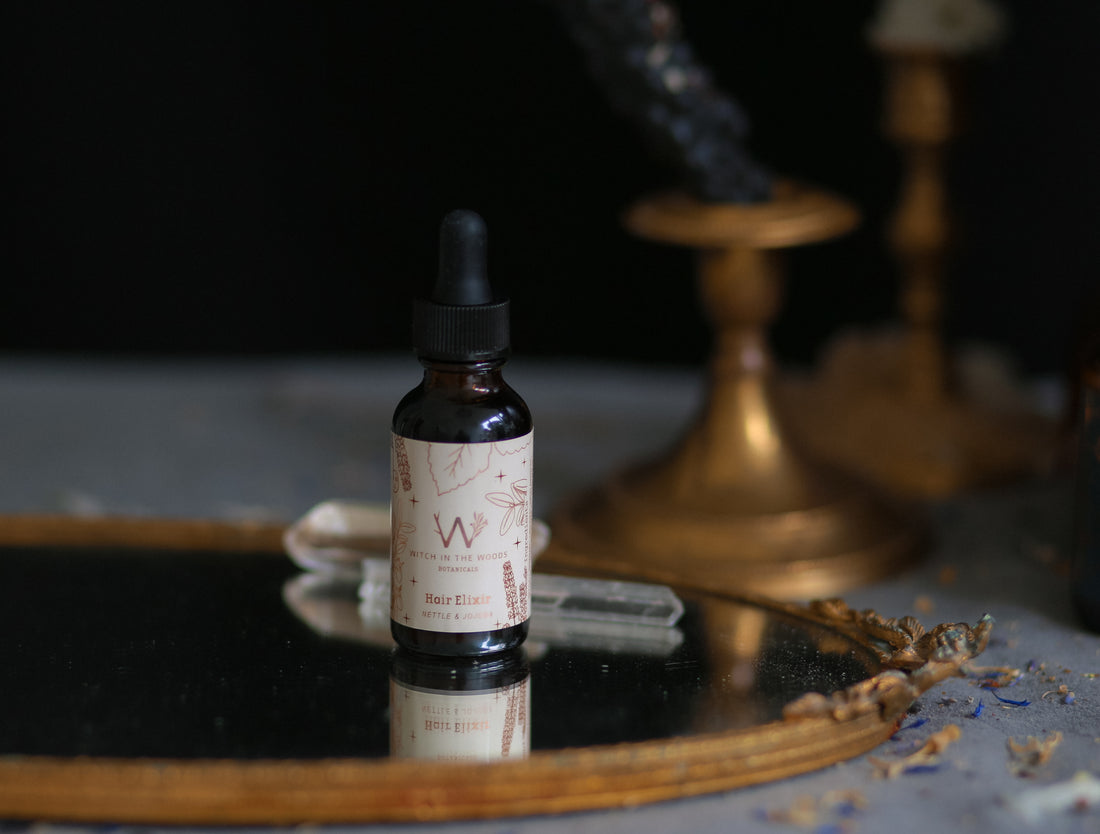 Organic Herbal Hair Elixir- Witch In The Woods