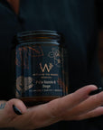 Organic Herbal Candle- Witch In The Woods