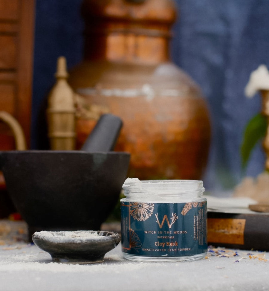 All Natural Botanical Clay Mask- Witch In The Woods