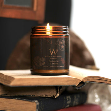 Organic Herbal Candle- Witch In The Woods