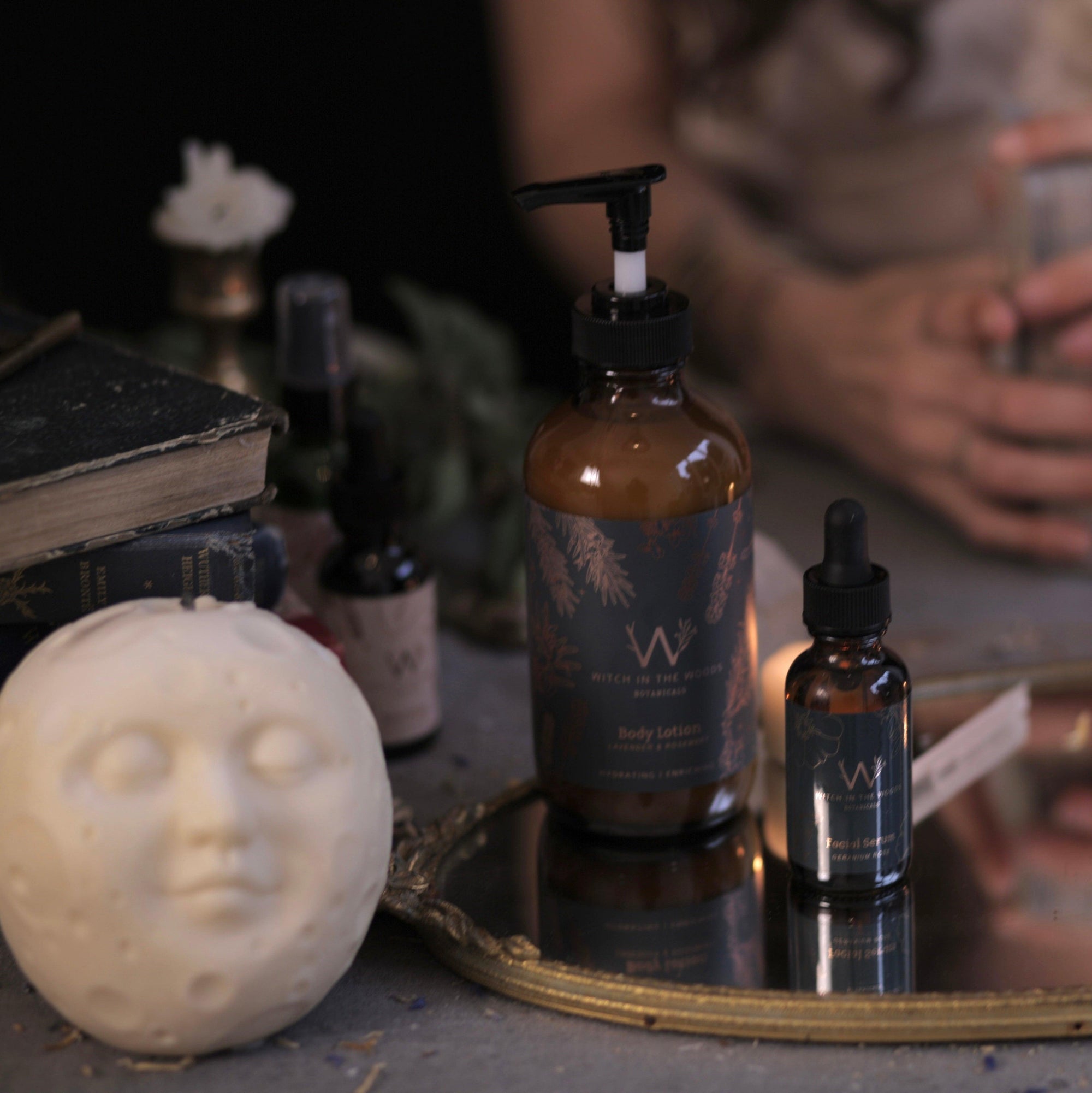 Full Moon Candle - Witch in the Woods Botanicals 