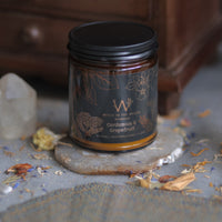 Organic Botanical Candle- Witch In The Woods