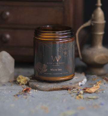 Organic Botanical Candle- Witch In The Woods