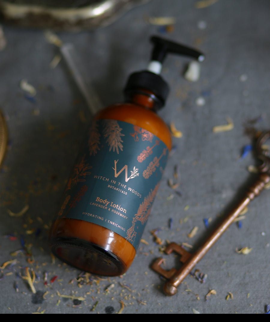 Herbal Botanical Body Lotion- Witch In The Woods