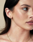 Gold Dagger Studs