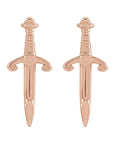 Gold Dagger Studs