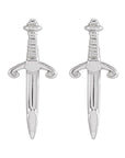 Gold Dagger Studs