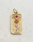 Magical Tarot Card Charm