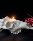 Deer Skull Candle