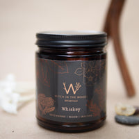 Organic Herbal Candle- Witch In The Woods